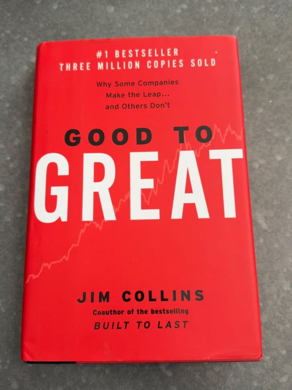 Good to Great by Jim Collins – Hardcover Business Bestseller